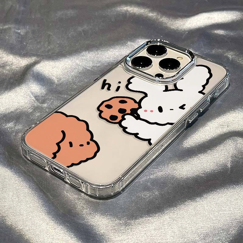 ✅Ốp Điện Thoại / Mềm Chống Sốc In Hình Thỏ Cho Iphone 11I 12 8137 14pro max MQJV