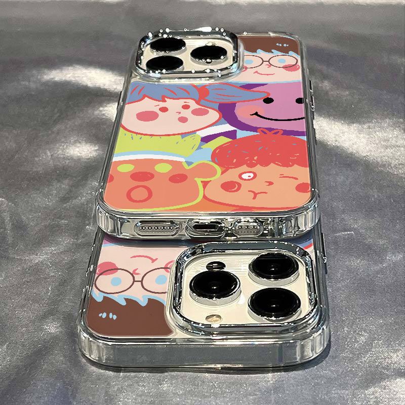 ✅Ốp Điện Thoại Dẻo Họa Tiết Phong Cách Graffiti Đơn Giản Chống Sốc Cho Iphone1213 814pro 11In Style 7plus