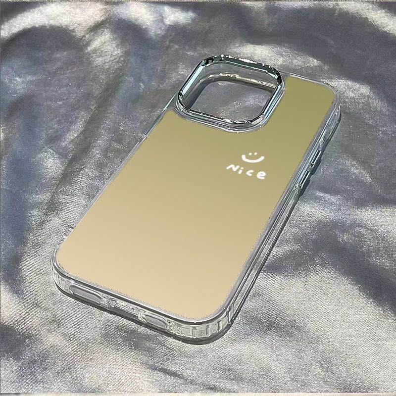 ✅Ốp Điện Thoại Mềm Chống Sốc Màu Gradient Họa Tiết Mặt Cười Cho Iphone 14pro 13 7 811 12Maxplus 7T6O 14pro