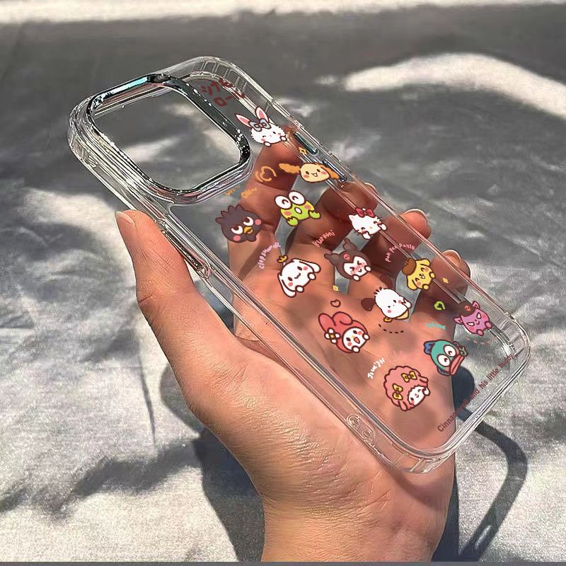 ✅Ốp Điện Thoại Dẻo Họa Tiết Hoạt Hình Sanrio Chống Sốc Cho iPhone1213 78 11 Max14Pro 1213