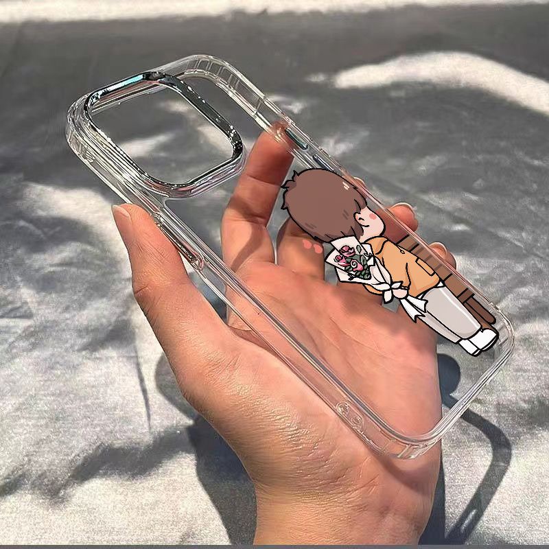 ✅Ốp Điện Thoại Dẻo Họa Tiết Hoa Đơn Giản Chống Sốc Cho Iphone 7 12 max13 11 8plus 14proxs AIZR