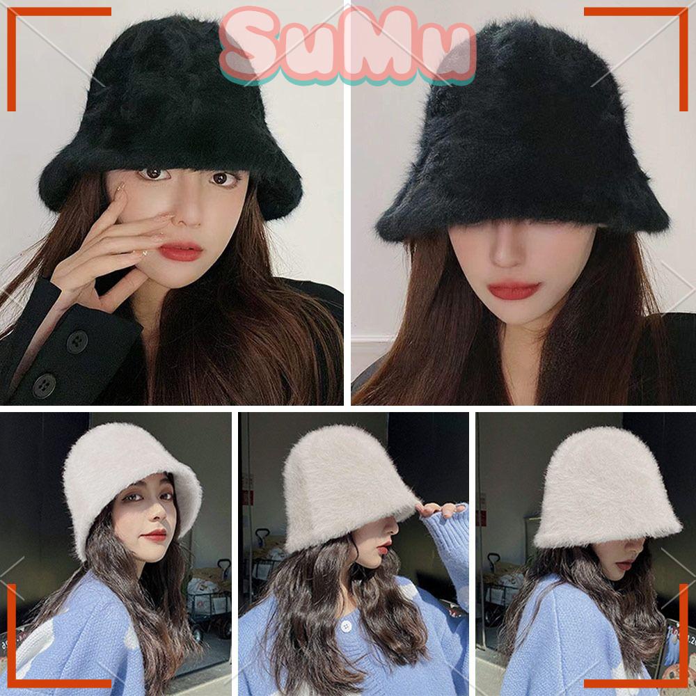 Mũ Bucket Panama Mềm Mại Ấm Áp Thời Trang Dành Cho Hoạt Động Ngoài Trời