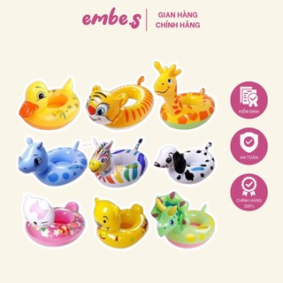 Phao bơi hình con vật ngộ nghĩnh cho bé embe.s