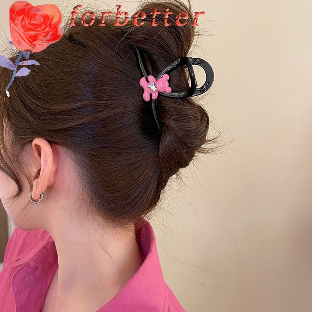 Kẹp Tóc Hình Trái Tim / Cá Mập Đơn Giản Thời Trang Cho Nữ