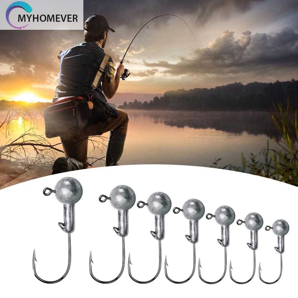 Set 10 Mồi Giả Nhử Cá Đầu Tròn Mềm Mại