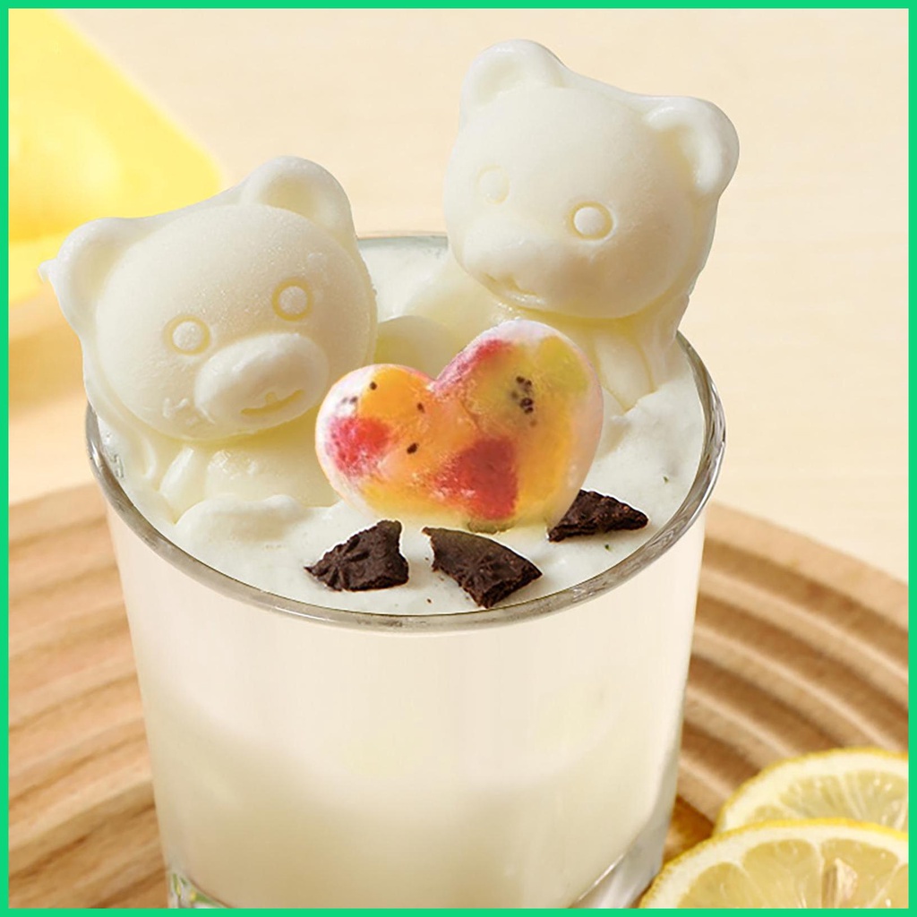 Khuôn Làm Đá Hình Trái Tim 3D Cho Cocktail / Đồ Uống