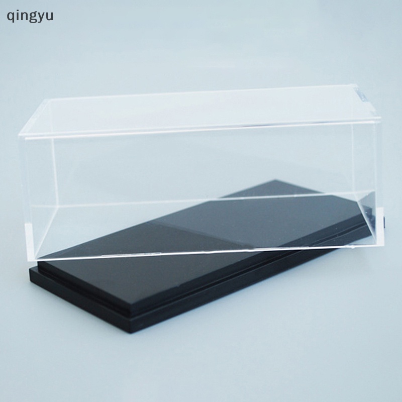 1 Hộp Trưng Bày Chống Bụi Bằng Acrylic Trong Suốt Kích Thước Mini 1: 64