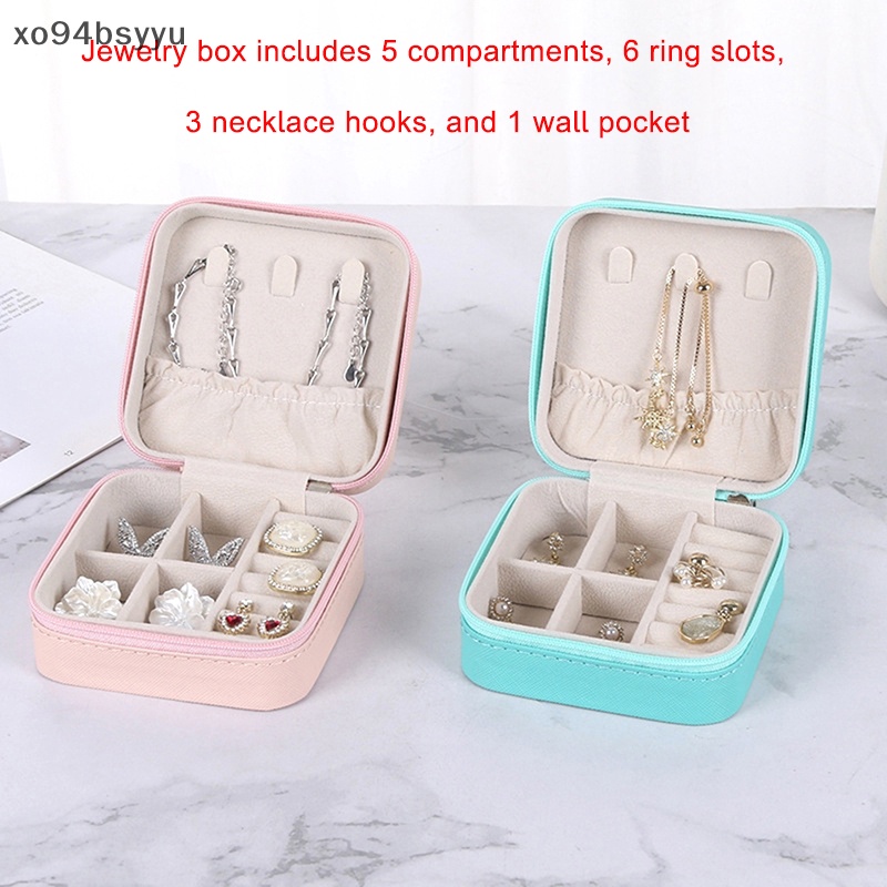 1 Hộp Đựng Trang Sức Có Khóa Kéo Xo94Bsyu Tiện Dụng