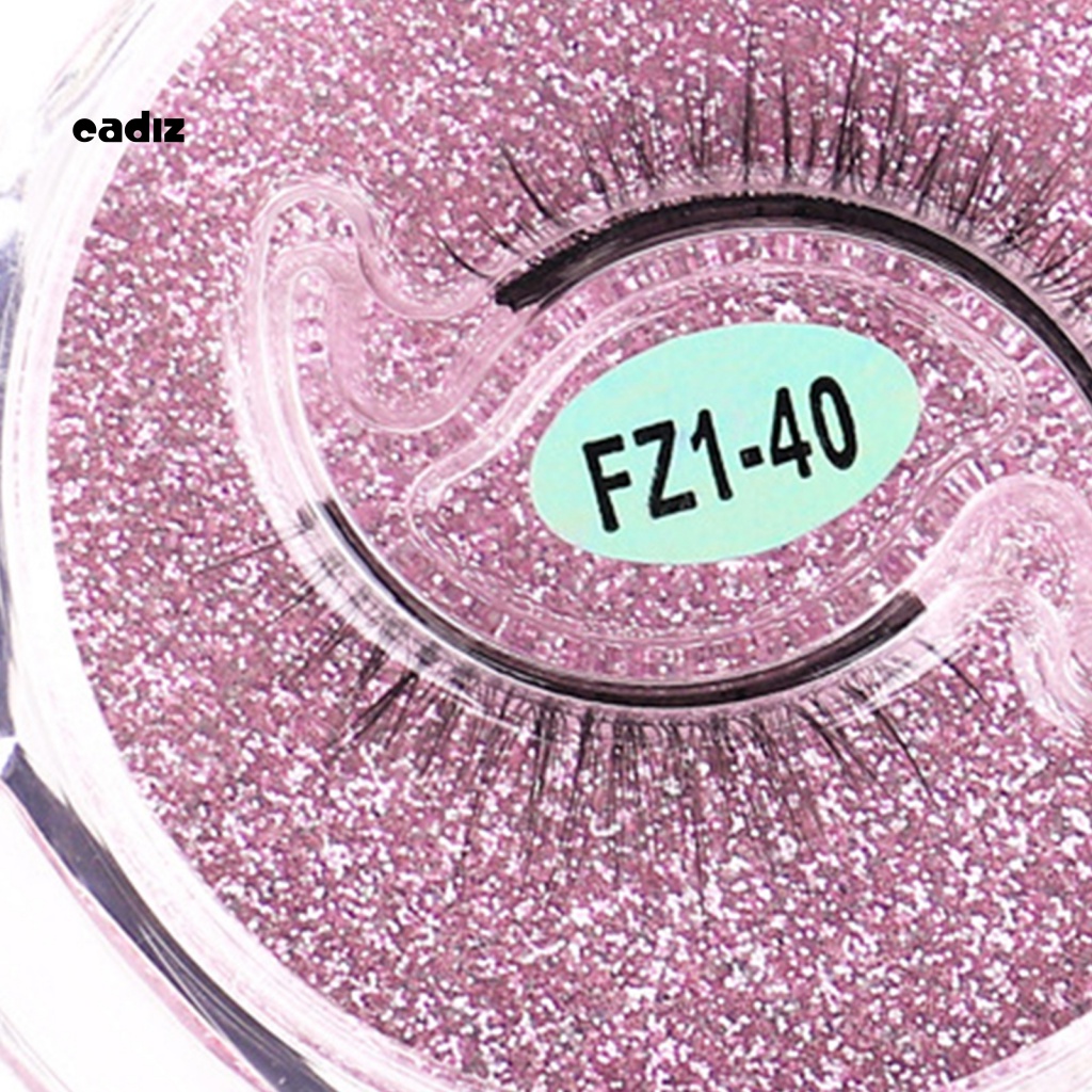 1 Cặp Lông Mi Giả Cong Tự Nhiên Tái Sử Dụng Nhiều Lần