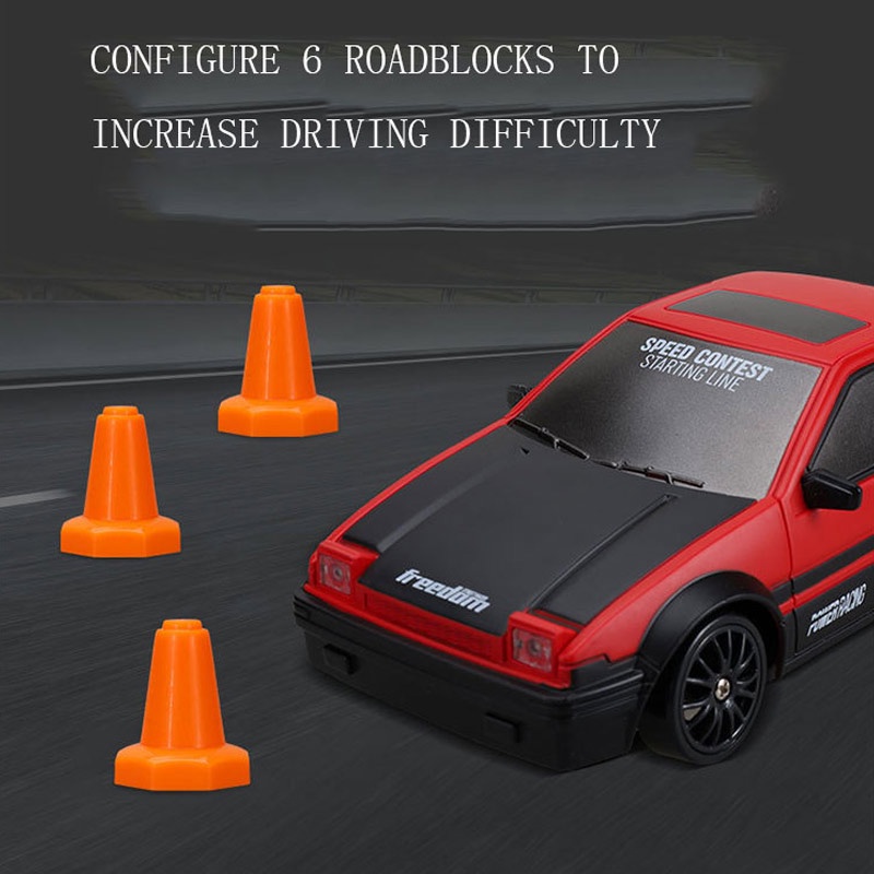 RC CAR 1/24 4WD DRIFT RC CAR 2.4G ON-ROAD VEHICLES RTR MODEL FOR KIDS
