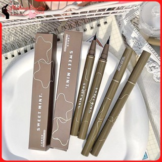 Kẻ mắt nước Sweet Mint, bút kẻ mắt đầu mảnh eyeliner màu đen nâu nội địa trung D45 MS 816 [ MakeupBeauty_Store ]