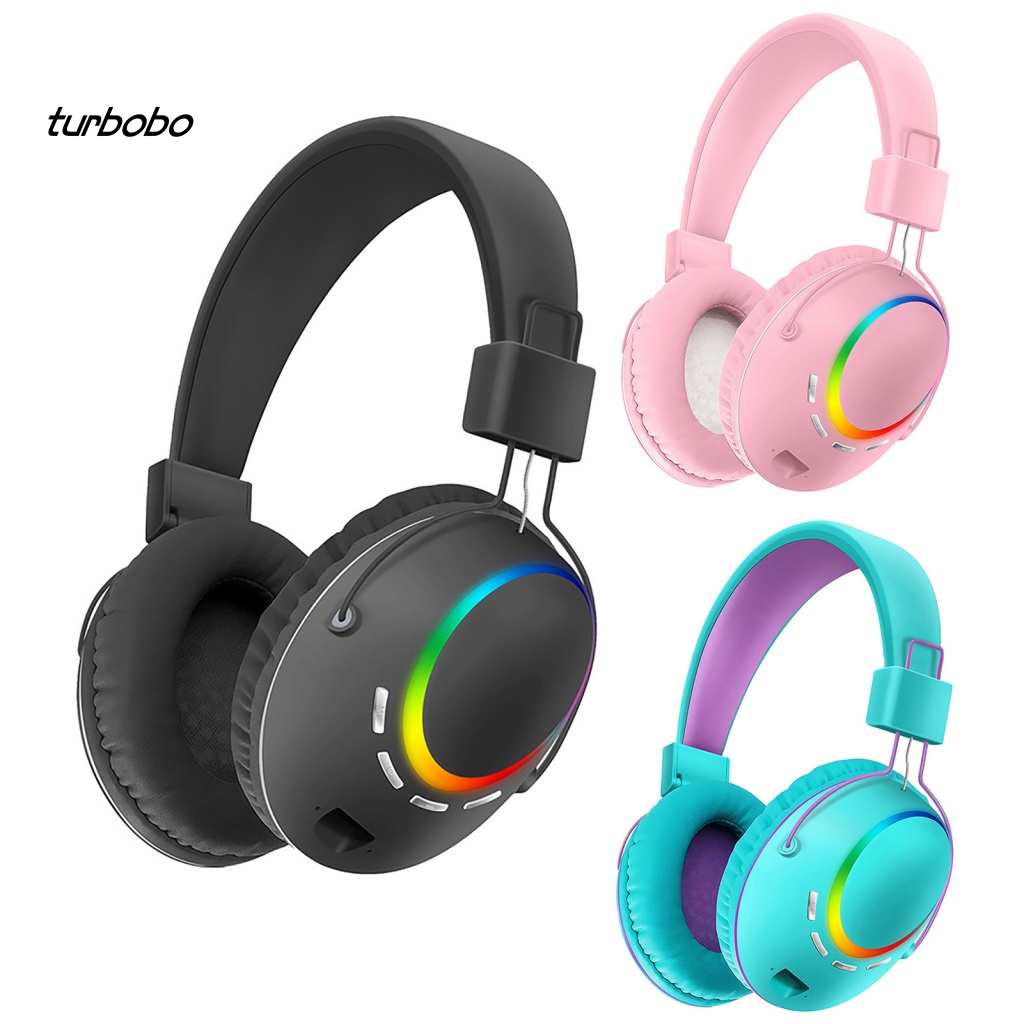 Tai Nghe Thể Thao Không Dây Bo Viền 6D Giảm Tiếng Ồn Thông Minh Có Đèn RGB Kết Nối Bluetooth 5.1