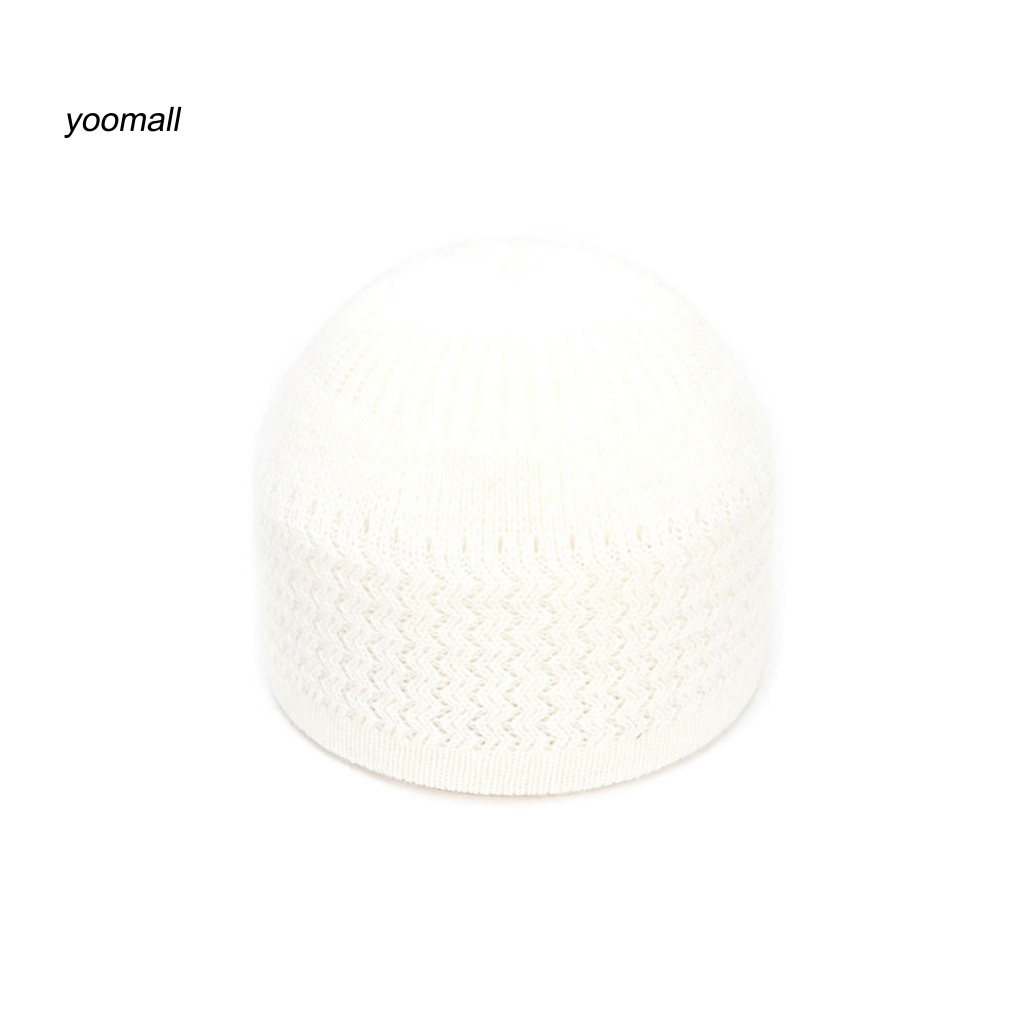 Yo / Mũ Dệt Kim Tròn Jacquard Gợn Sóng Truyền Thống Cổ Điển Cho Unisex