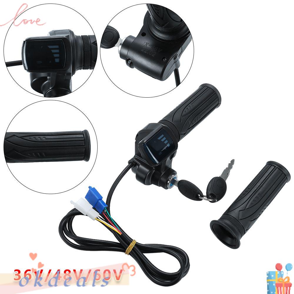 Thiết Bị Gia Tốc Cho Xe Đạp Điện Màn Hình LCD 36V / 48V / 60V