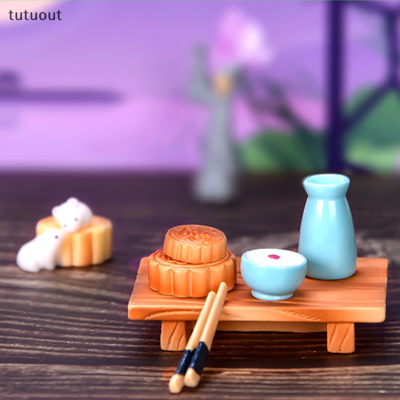 Phụ Kiện Trang Trí Vườn Mini Hình Thỏ Dễ Thương DIY