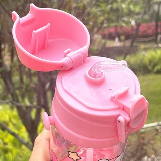 SANRIO Bình Nước 450ML Hình Hello Kitty Dễ Thương