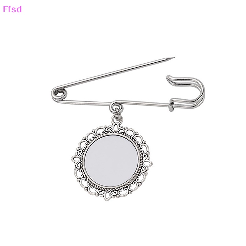 {Ffsd} Ghim Cài Hình Bầu Dục Bằng Nhôm Dùng Làm Khung Ảnh Cưới Diy