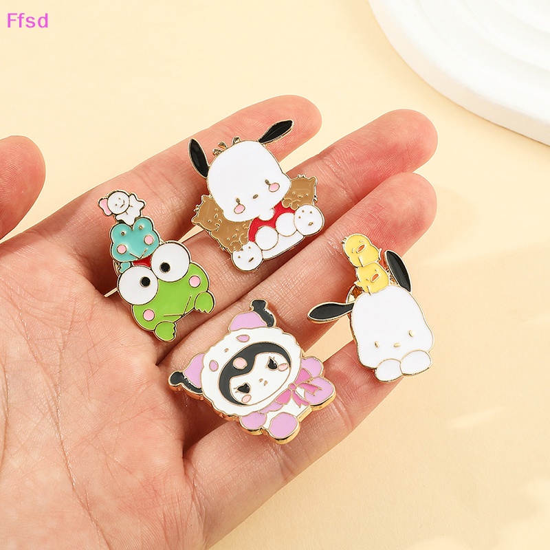 {Ffsd} Sanrio Hello Kitty Cinnamon My Melody Ghim Cài Cổ Áo Khoác Jean Thời Trang * Bán Chạy