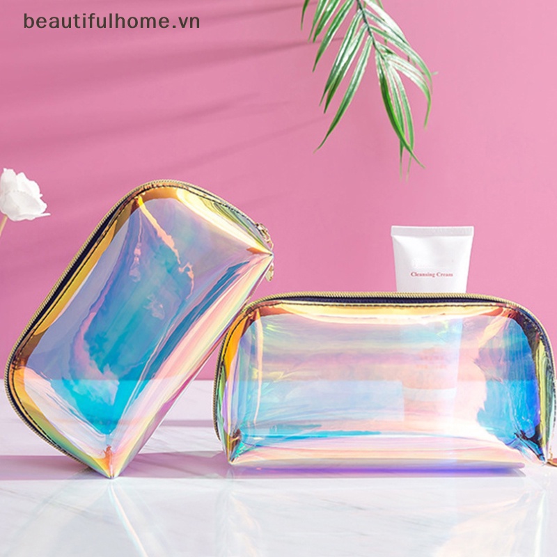 1 Túi Đựng Mỹ Phẩm Trong Suốt Tiện Dụng Chất Lượng Cao