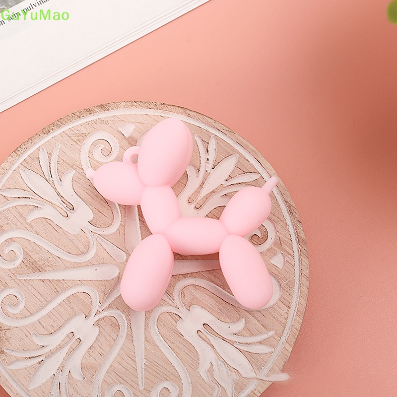 [cxGUYU] Móc Khóa Hình Chú Chó Bong Bóng Dễ Thương Thời Trang Cho Cặp Đôi / Móc Khóa / Túi Xách /