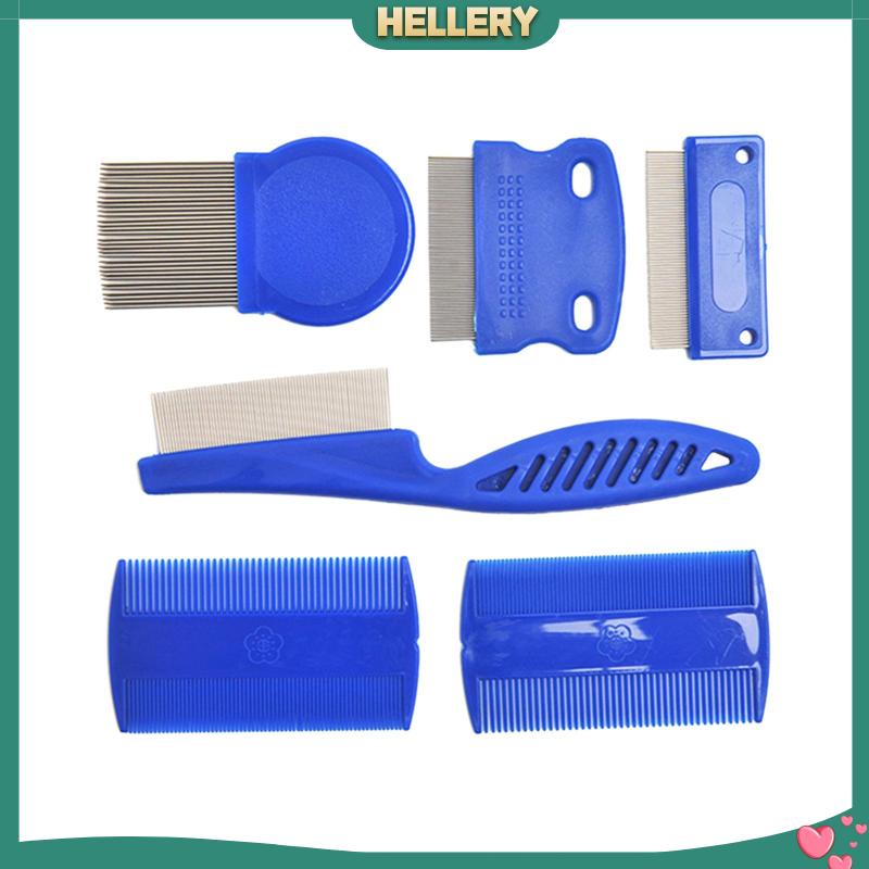 Bộ 6 Lược Chải Lông / Gỡ Vết Rách Cho Thú Cưng