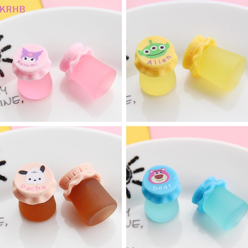Set 10 Mô Hình Chai Nước 3D Mini Bằng Nhựa Resin Dùng Để Trang Trí Ốp Điện Thoại DIY Mới