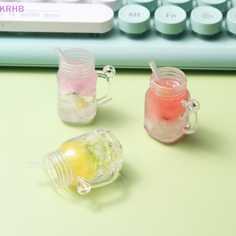 Cốc Trái Cây Ba Chiều Mini Bằng Nhựa Phát Quang Dùng Trang Trí Bàn Mới