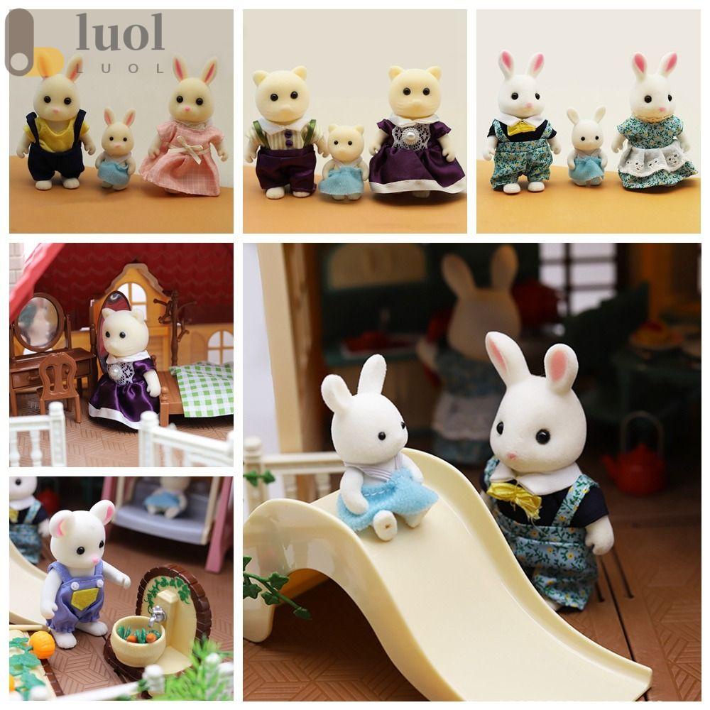 Mô Hình Hươu Cao Cổ Xinh Xắn Dùng Để Trang Trí Nhà Búp Bê