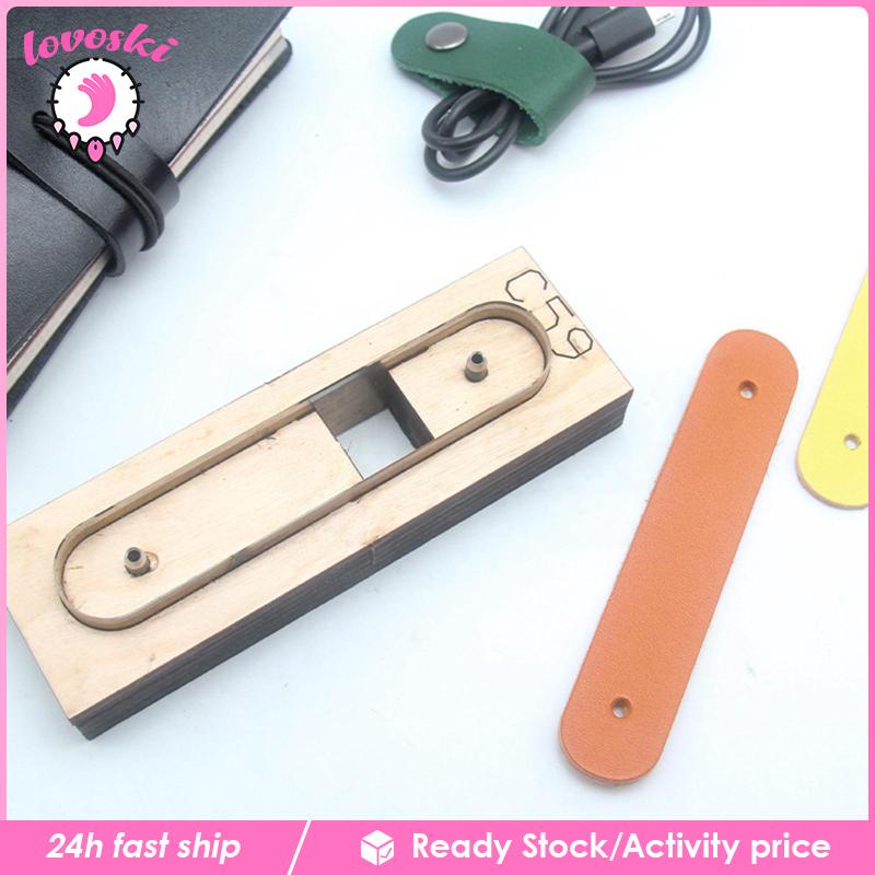 Dụng Cụ Cắt Vải Da Thủ Công Bằng Gỗ