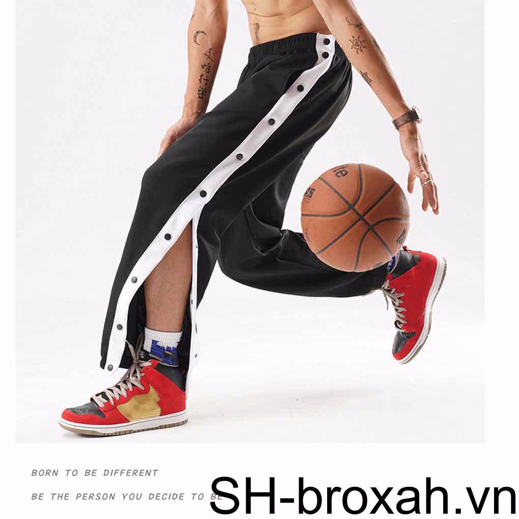 Quần Thể Thao Dài Dáng Rộng Có Túi Toàn Diện Thời Trang Mùa Hè Cho Nam