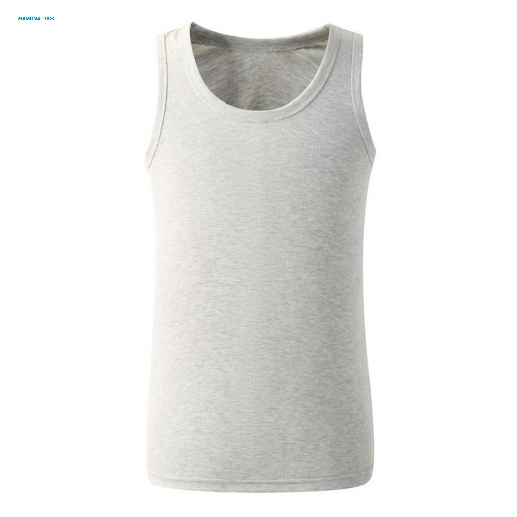 Áo Ba Lỗ Tập Gym / Chạy Bộ Vải Cotton Ôm Dáng Co Giãn Nhanh Khô Chống Ẩm Cho Nam