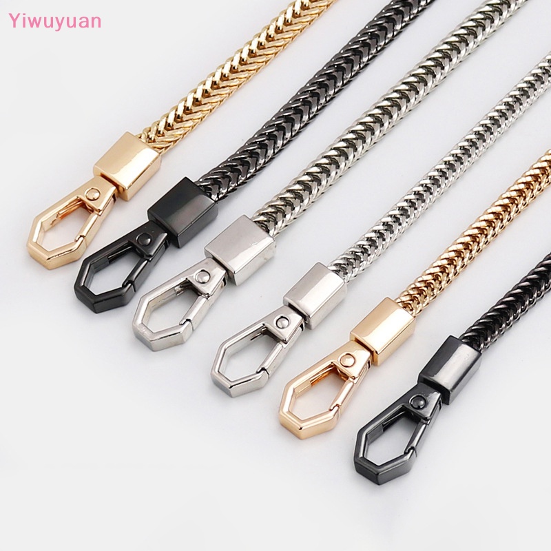 < Yiwuyuan > Dây Xích Túi Xách Đeo Vai Màu Vàng / Bạc / Đen Hình Súng DIY Mới