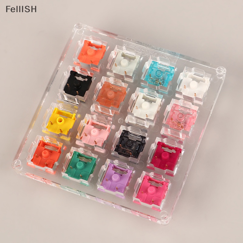 Vỏ Bảo Vệ Công Tắc 16 Nút Chống Bụi Bằng Acrylic 439br