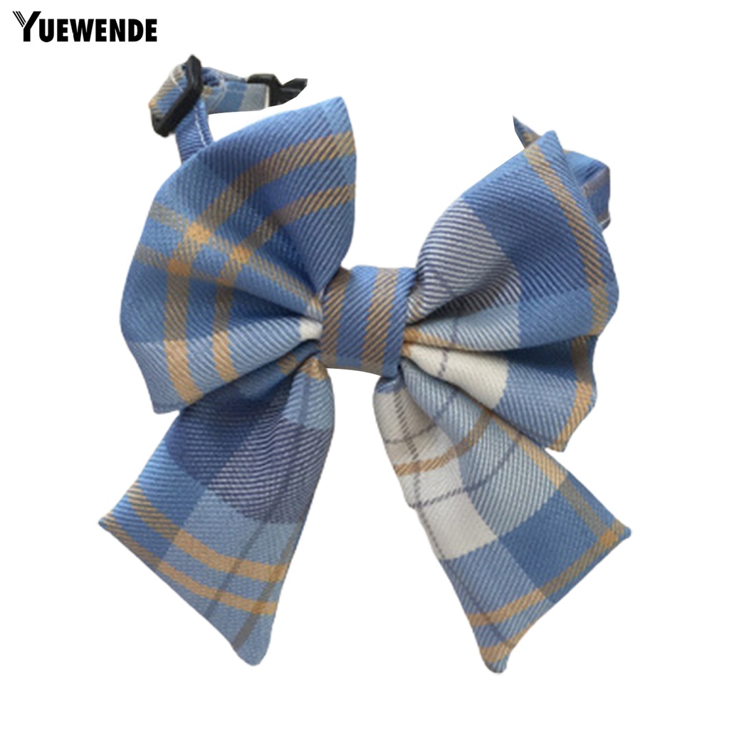 Yq.e Yếm Đeo Cổ In Họa Tiết Hoa Kẻ Sọc Đính Nơ Dễ Thương Cho Thú Cưng