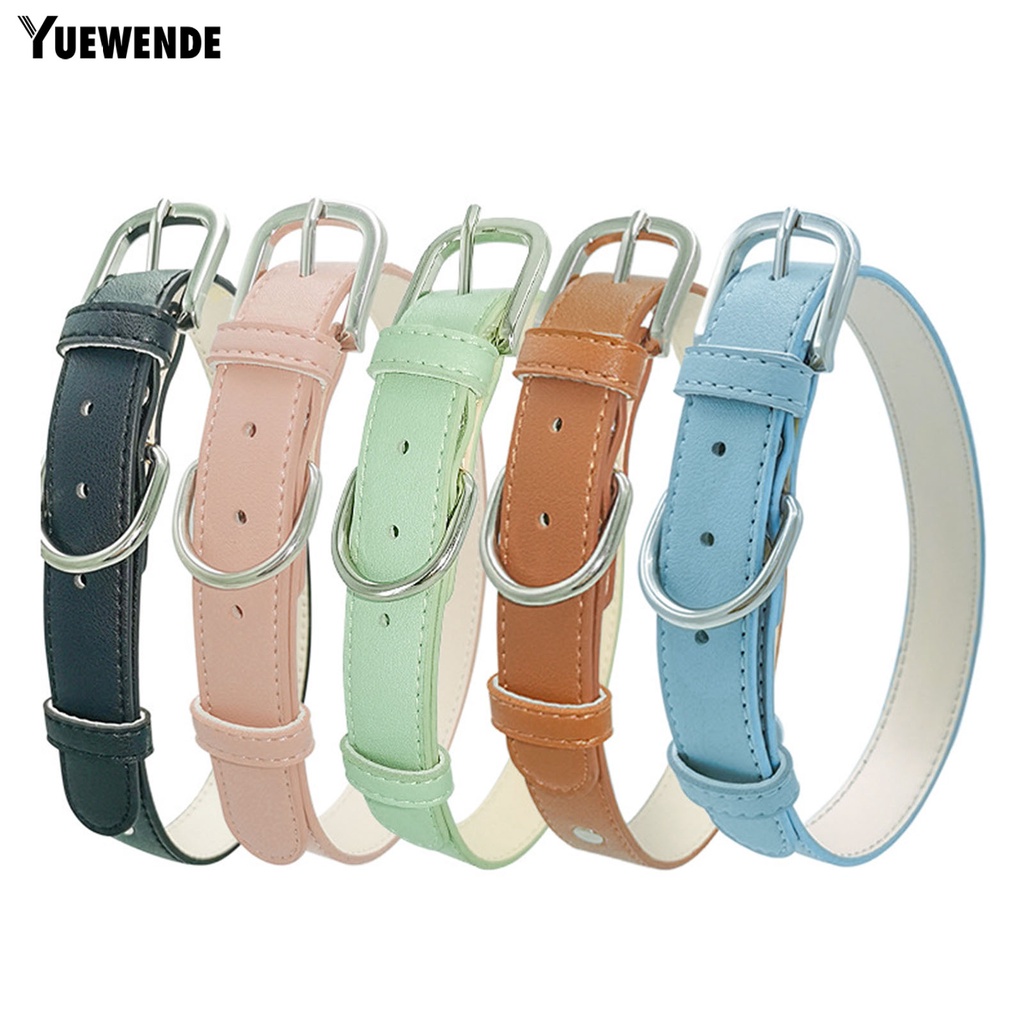 Yq.e Vòng Cổ Hai Khóa Cài Cỡ Nhỏ / Vừa / Lớn Thoải Mái Chống Thoát Hiểm Có Thể Điều Chỉnh Cho Thú Cưng