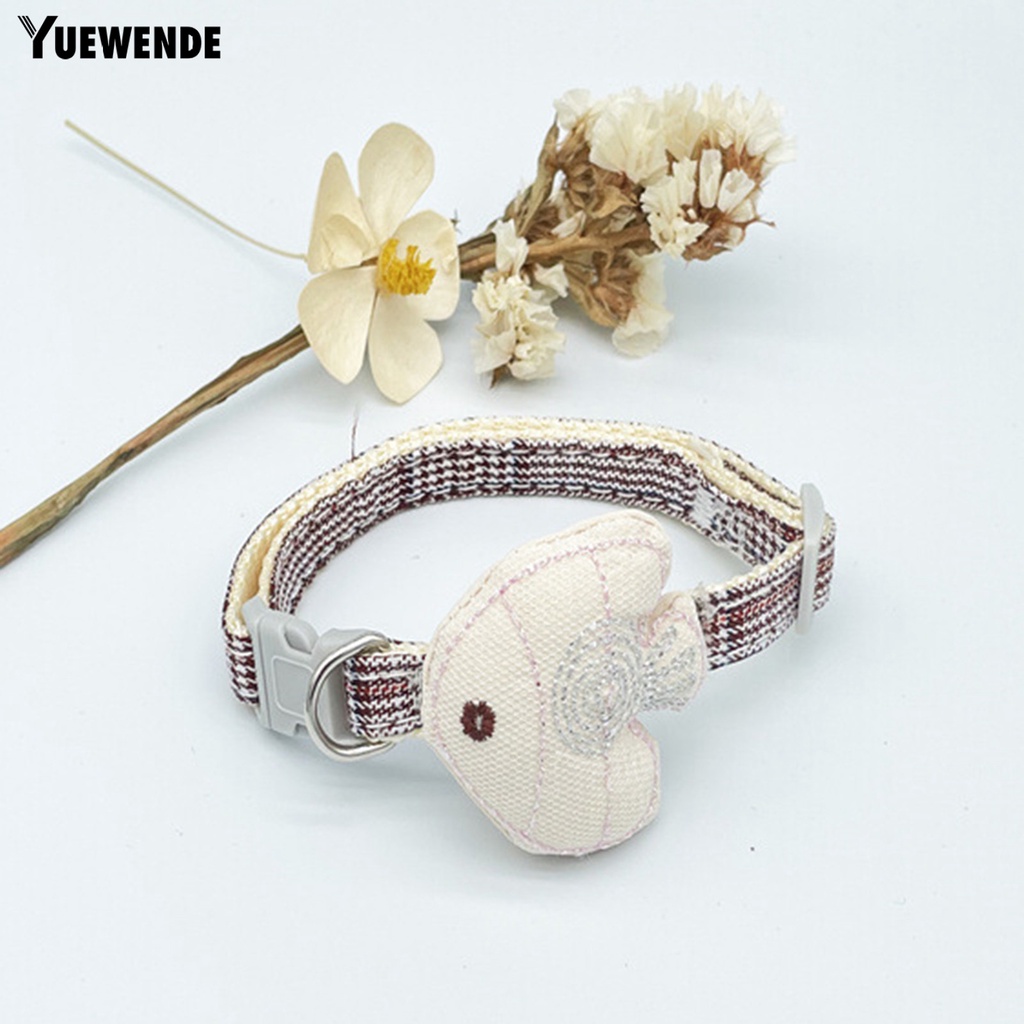 Vòng Cổ Vải Thoát Hiểm Họa Tiết Cá Hoạt Hình Dễ Thương Cho Thú Cưng