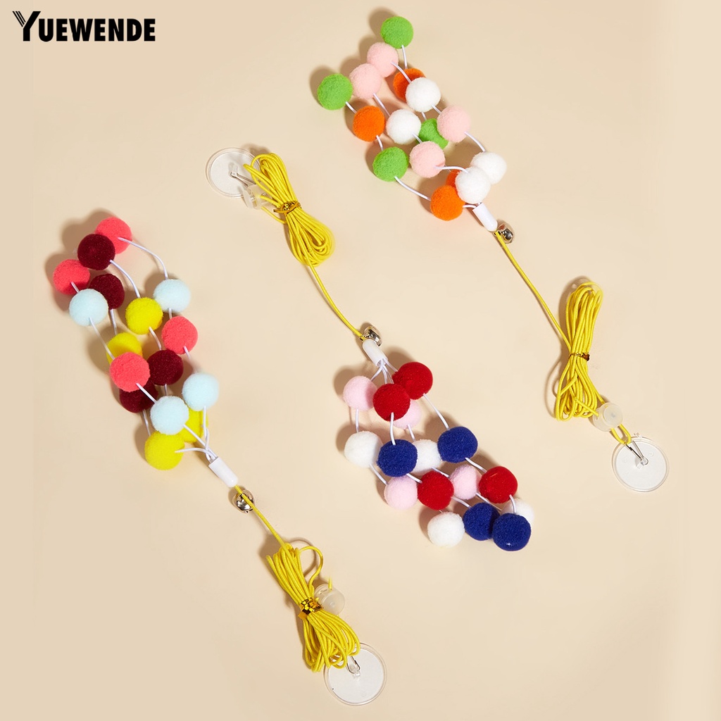 Đồ Chơi Hình Sâu Bướm Có Giác Hút Độ Co Giãn Cao Cho Mèo Cưng