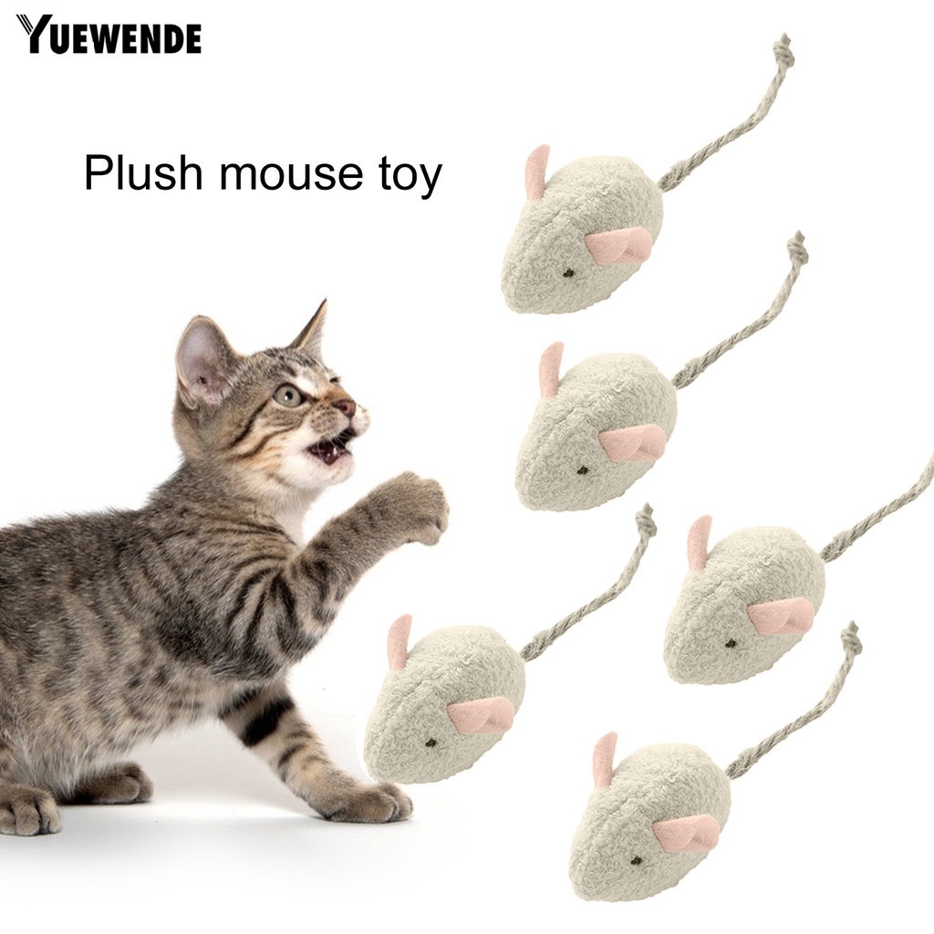 Bộ 5 Chuột Giả Đồ Chơi Cho Mèo Cưng
