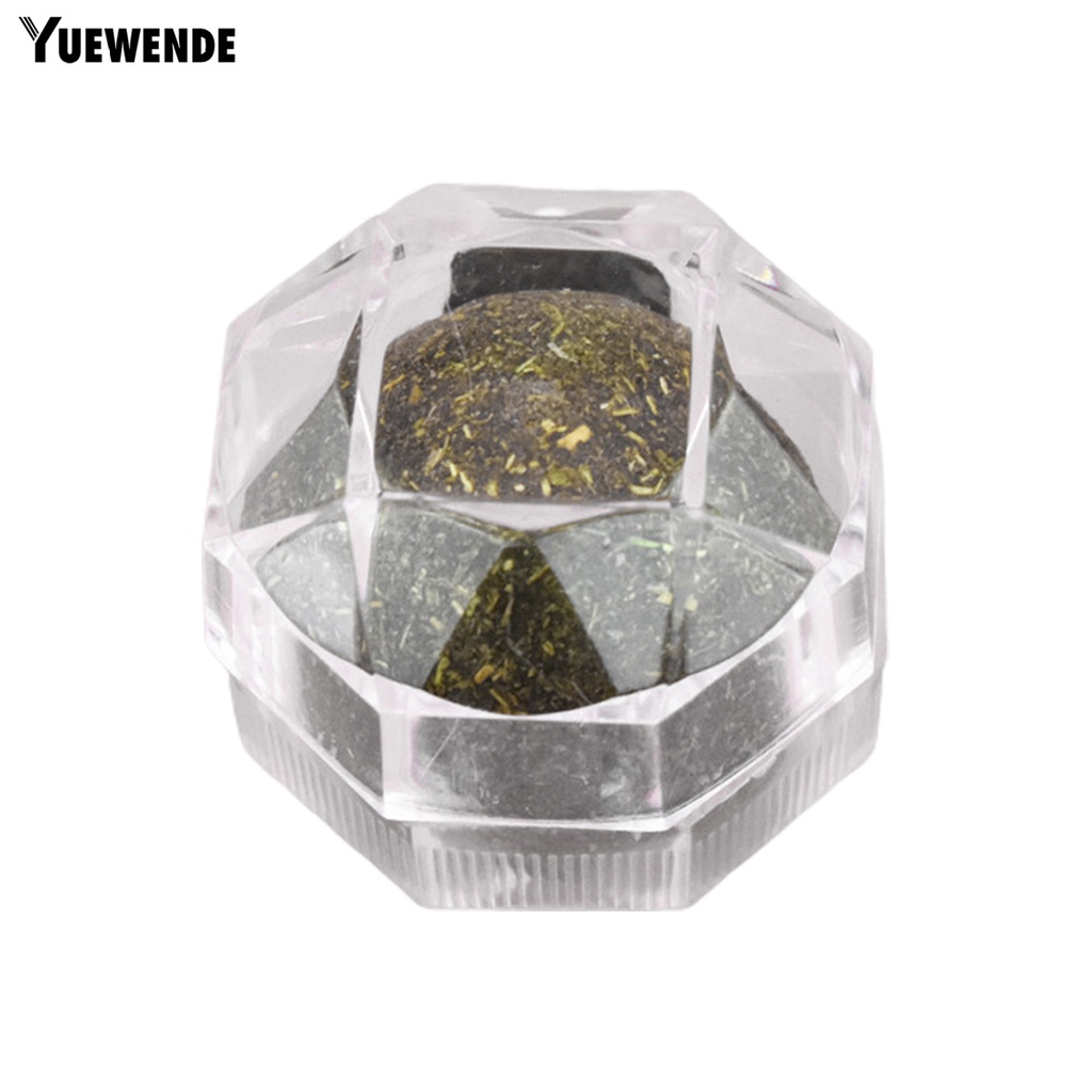 1 Bộ Bóng Đồ Chơi Bằng Chất Liệu Tự Nhiên Chống Cắn Kèm Hộp Đựng Cho Mèo Cưng