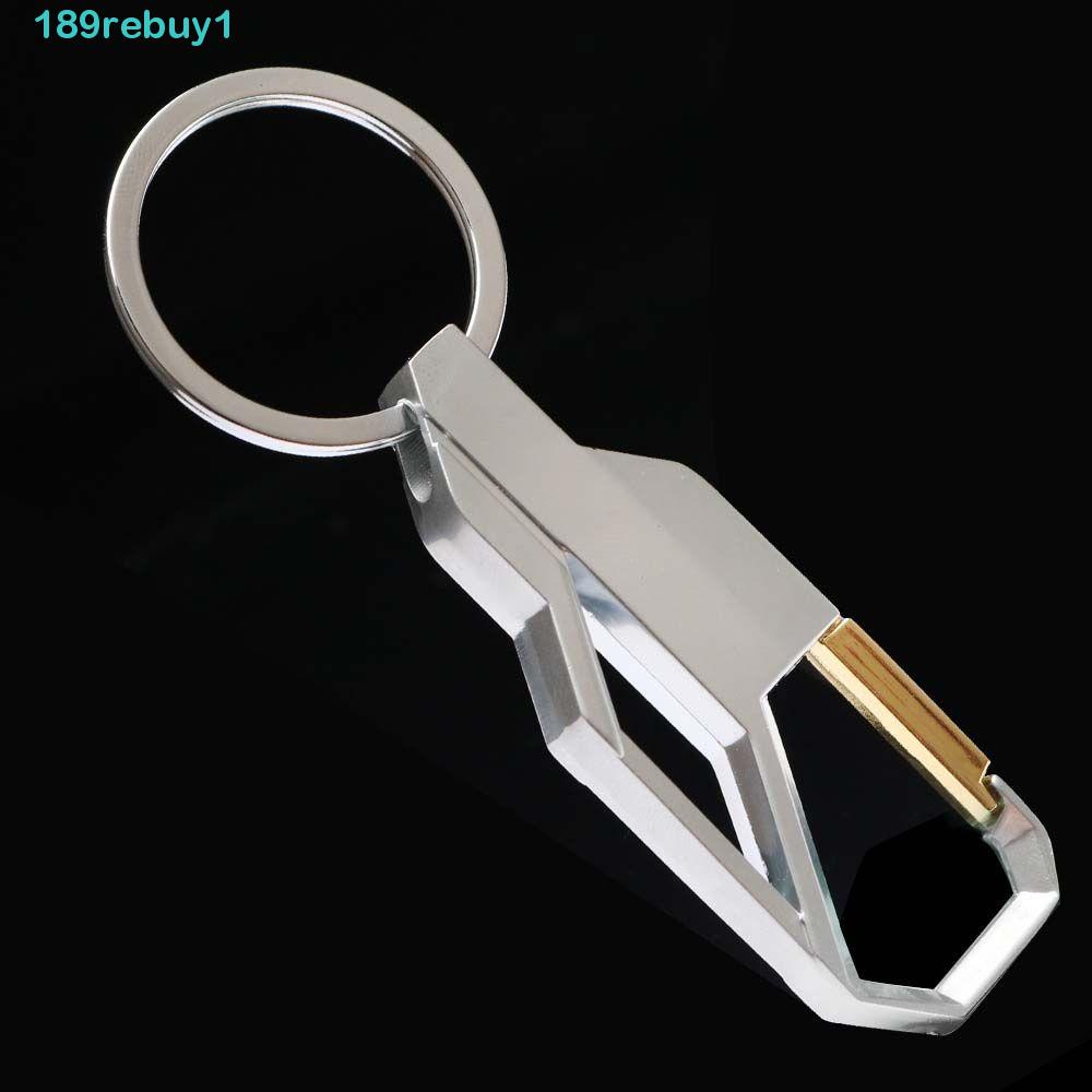Móc Chìa Khóa Xe Hơi REBUY1 Bằng Kim Loại Đa Năng Thời Trang Cho Nam