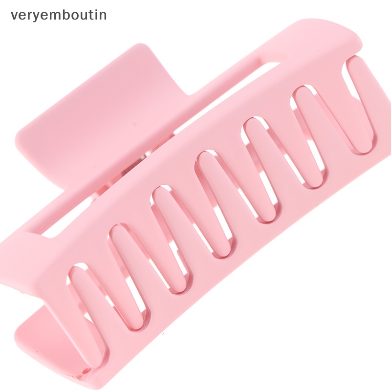 Kẹp Tóc Càng Cua Hình Vuông Đơn Giản 1 Cái Cho Nữ