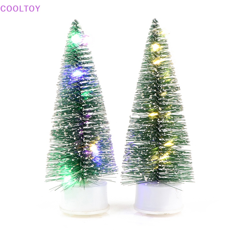 Cây Thông Giáng Sinh Có Đèn LED Tỉ Lệ 1: 12 Trang Trí Nhà Búp Bê