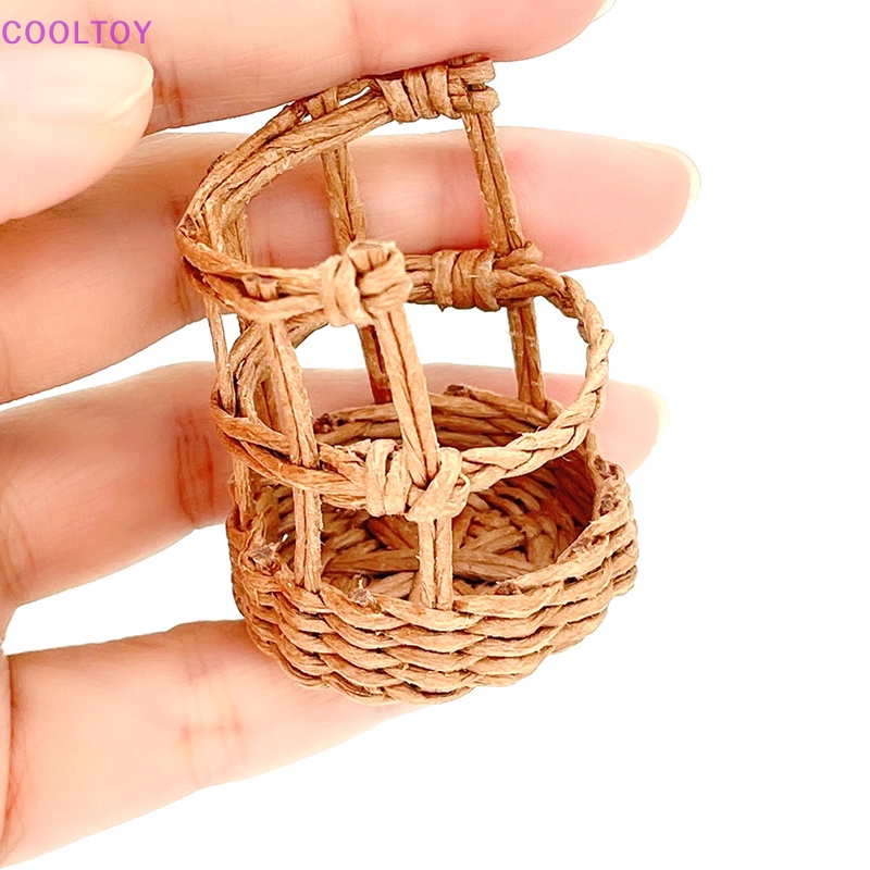 Giỏ Đựng Bánh Mì / Rau Củ Quả 1: 12 Độc Đáo Trang Trí Nhà Búp Bê