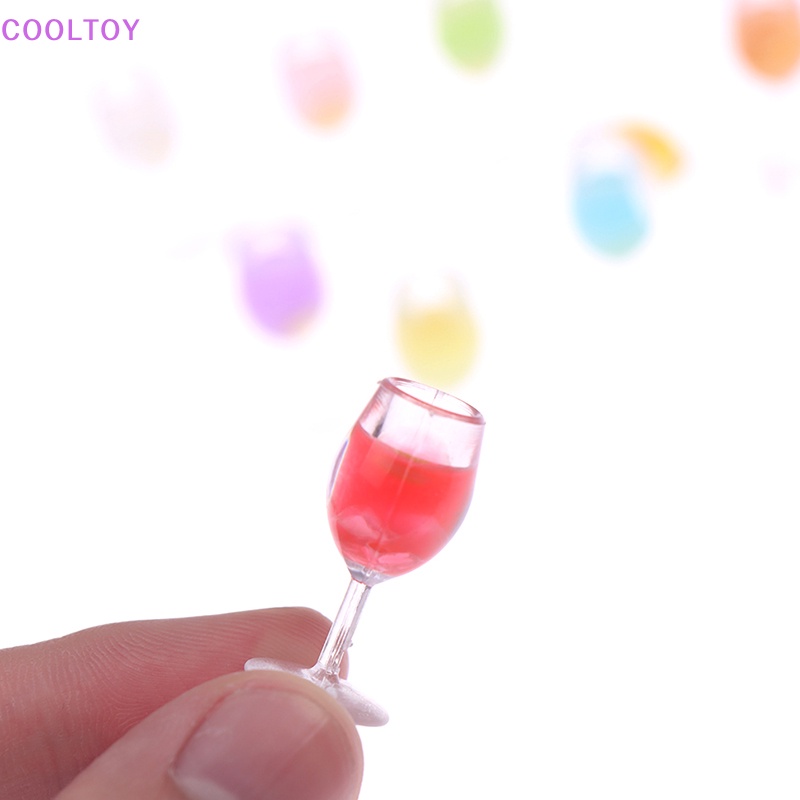 Set 2 Ly Cocktail Mini Tỉ Lệ 1: 12 Trang Trí Nhà Búp Bê