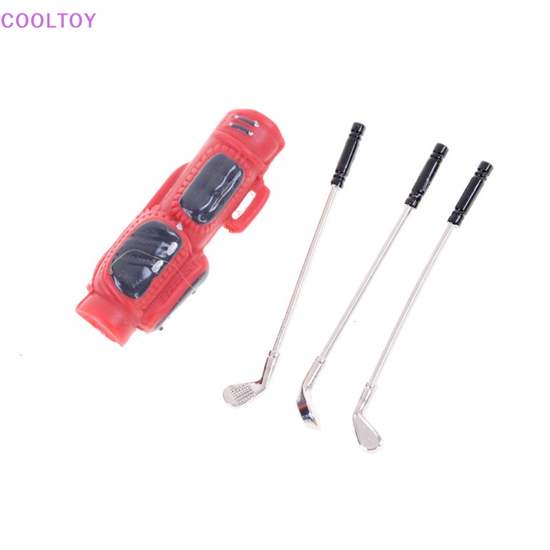1set 1: 12 Đồ Chơi Sân Golf Mini Trang Trí Nhà Búp Bê