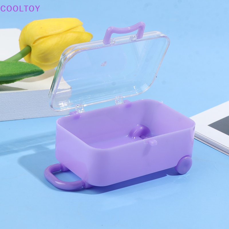 Cooltoy Va Li Kéo Mini Bằng Nhựa Trang Trí Nội Thất Nhà Búp Bê Bán Chạy
