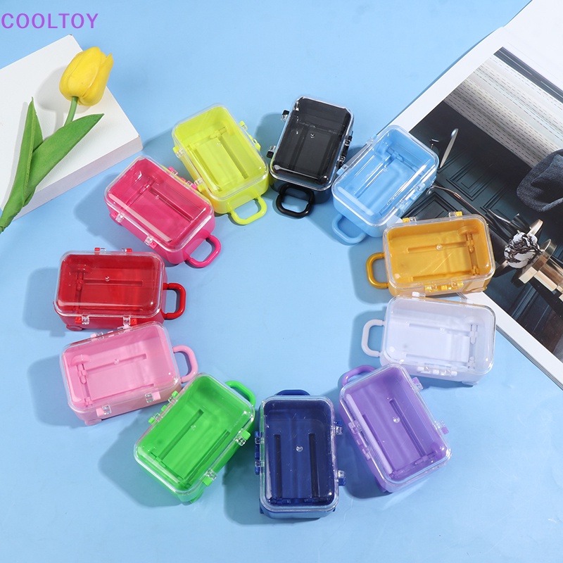 Cooltoy Va Li Kéo Mini Bằng Nhựa Trang Trí Nội Thất Nhà Búp Bê Bán Chạy