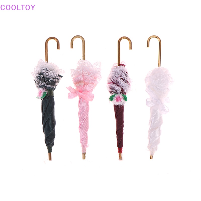 1 Chiếc Ô Ren Xinh Xắn Cho Nhà Búp Bê Tỷ Lệ 1: 12