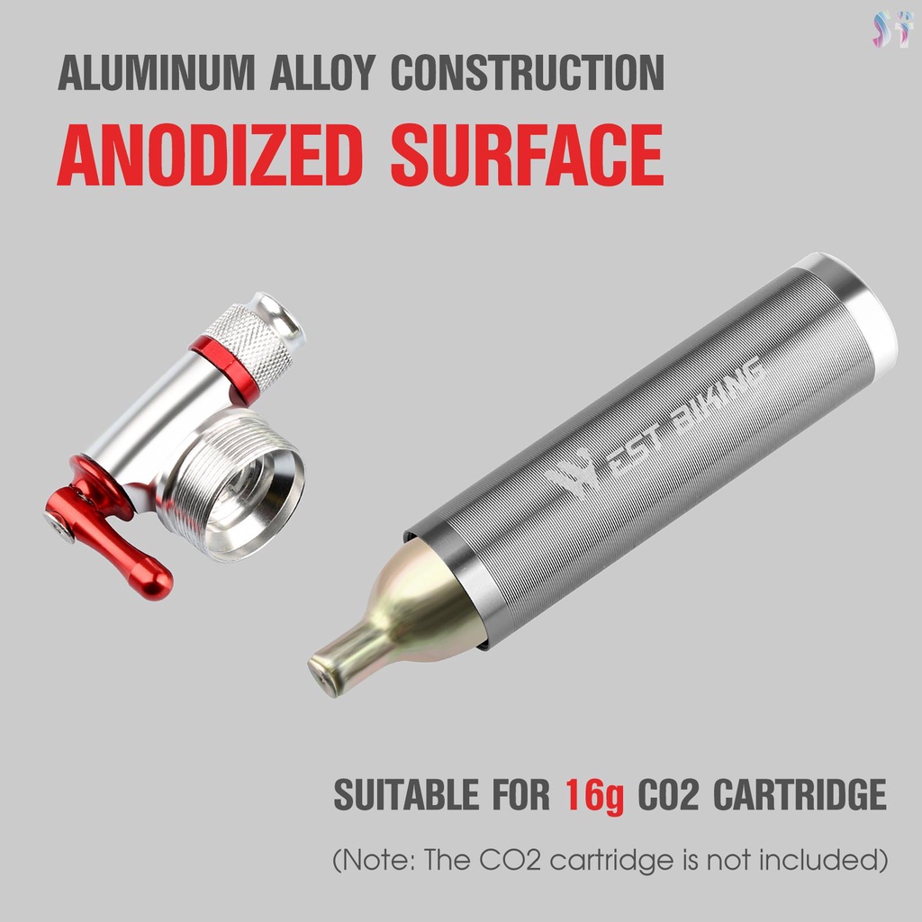 Bơm Xe Đạp CO2 Mini Cho Presta Và Schrader