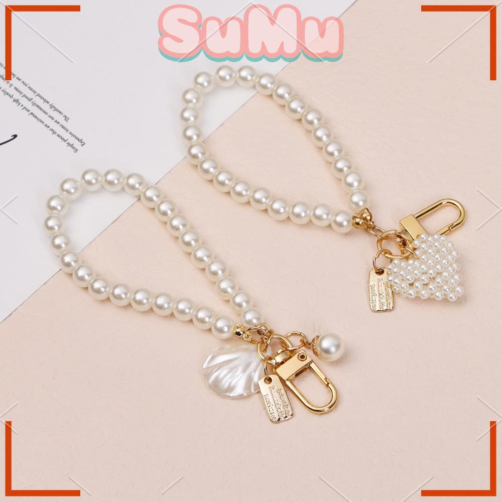 Sumu Dây Đeo Điện Thoại / Móc Khóa Hình Trái Tim Thời Trang Móc Khóa Mặt Kim Loại Thời Trang